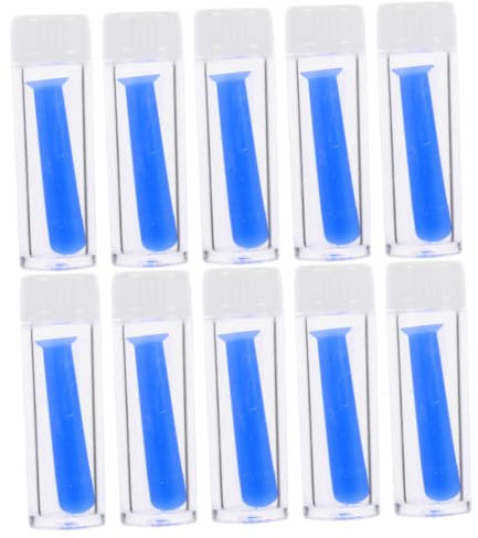 VICASKY 10 pièces Outils de Retrait Silicone pour Lentilles de Contact Ventouses et de Retrait pour Lentilles Rigides Accessoires