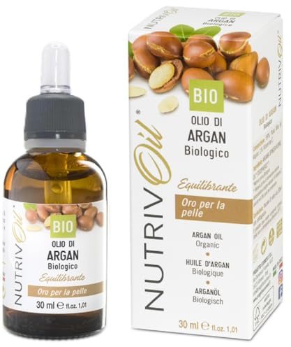 NUTRIVOIL - Puro Olio di Jojoba Biologico, pressato a freddo 50 ml Viso, Corpo, Capelli