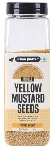 Urban Platter Graines de moutarde jaune entières (Sarson) 500 g