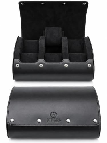 Watch Case for Men - Watch Roll Travel Case - Storage Organizer and Display - Mirage Watch Roll Case…