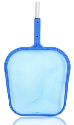 HERCHR Red de Piscina para Limpieza, Kits de Skimmer Piscinas con Aluminio Barra Telescópica, Tarea Pesada Skimmer De Hojas De Piscina, Red de Malla Fina para Piscina, SPA, pecera