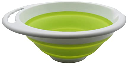 Secure Fix Direct Pop Up Collapsible Camping Bowl (Folding Silicone Outdoor Eating Dish Hiking)