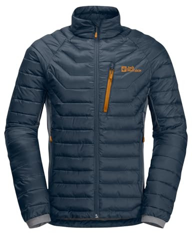 Jack Wolfskin Herren Routeburn Pro Ins Jkt M, Midnight Sky, L EU