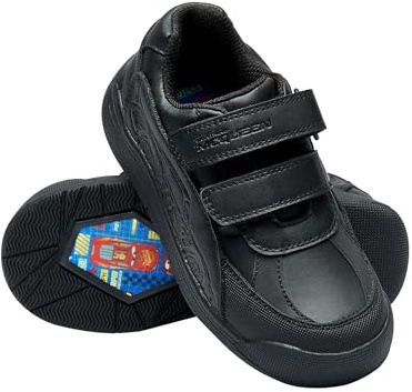 Disney Cars Boys School Shoes | Lightning McQueen Shoes | Boys School Trainers | Kids Black Trainers | Official Cars Merchandise