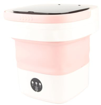 Mini Lavatrice Portatile a Secchio Lavatrice Pieghevole Mini Lavatrice Pieghevole Mini Lavatrice Portatile con Centrifuga Morbida e Tubo di Drenaggio per Spazi Compatti (Spina