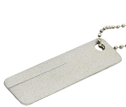 ZHUMCCY Hook File - Small Portable Hook Sharpening Stone - Sturdy Pocket Grinding Tool, Multifunctional Hook Sharpener for Machetes, Manicure