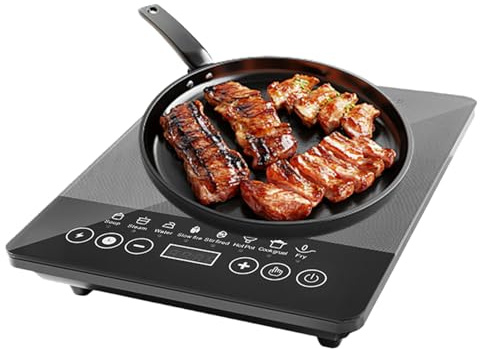 Piastra a induzione portatile - Cucina compatta da 110 V-220 V | Elettrodomestici Per Cucina, Appartamento, Camera da, Viaggio, Ufficio, Interno ed Esterno, Cucina, Commerciale,