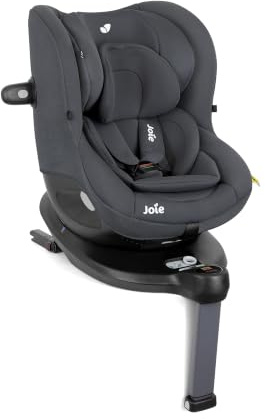 Joie i-Spin™ 360 R129 Kindersitz, Geburt bis 4 Jahre (40–105 cm), Moonlight | Autositz mit 360° drehbar, i-Size-zertifiziert, ISOFIX-Installation und Seitenaufprallschutz für höchste Sicherheit.
