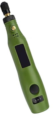 Electric Angle Grinder, Three Color Polishing Machine Mini Electric Mill USB Rechargeable Electric Drill Utility Kit Multifunctional Small Hand Grinder(Green)