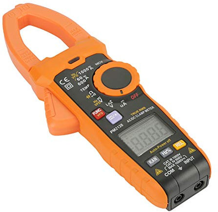 Pinza amperimétrica, pinza amperimétrica digital, pinza amperimétrica de mano, pinza amperimétrica de CA/CC, pinza amperimétrica de 1000 A, pinza amperimétrica de voltaje CA/CC digital, PEAKMETER PM21