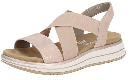 Remonte Damen D1J50 Sandale, rosa 31, 39 EU