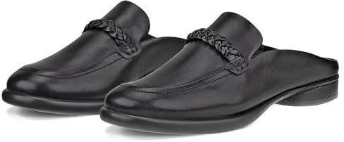 ECCO Women's Sculpted Luxury Braided Mule, Black, 5/5.5 UK