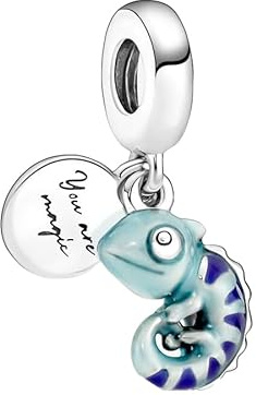 Feitery Compatible with Charms Pandora Kirschblüten Bead Charms für Damen