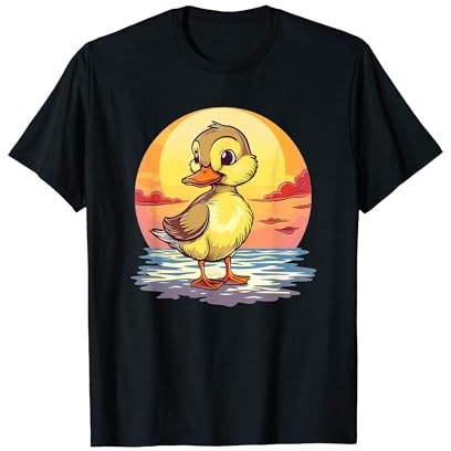 Lindo pato atardecer Camiseta