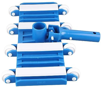 ANKROYU Swimming Pool Vacuum Head, ABS Flexible Pool Vacuum Head, Pool Suction Cleaner, Adjustable Pool Vacuum Head with Wheels for Swimming Pools Hot Tubs