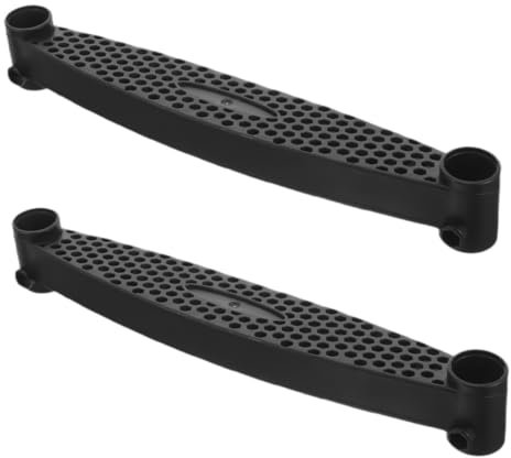 Alasum Almohadillas Antideslizantes para Escaleras de Acolchado de Plástico 2 Piezas Accesorios para Trampolines Instalación Infantil de Seguridad