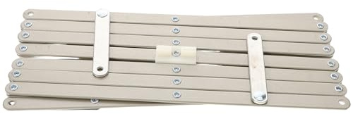 SHINEOFI Barre de Séchage Mural Extensible en Acier Carbone Argenté – Accessoire de Rangement Pliable pour Serviettes – Support de Séchoir Latéral Réglable pour Buanderie et Salle de Bain