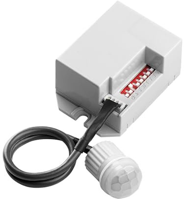 Mini rilevatore di movimento da incasso, 12V, 24V, adatto ai LED