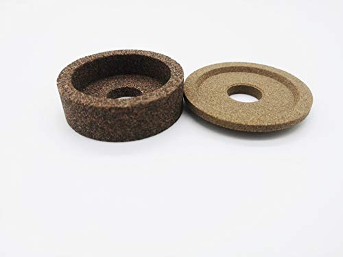 COPPIA MOLE SMERIGLIO AFFILATOIO AFFILA LAMA 51-12-8 GT con 50-7-8 FC Made in Italy