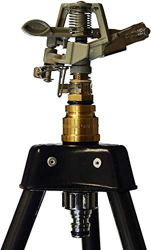 Arkai Renus Gardena - Irrigatore a impulsi e a settori compatibili, Fino a 20 m, settoriale a 30°, 60 °, 90° 180°, 270° & 360° Girevole/Regolabile