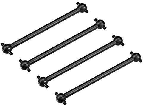 uxcell 61mm Drive Shaft for 1/10 RC Car Truck Black 4pcs