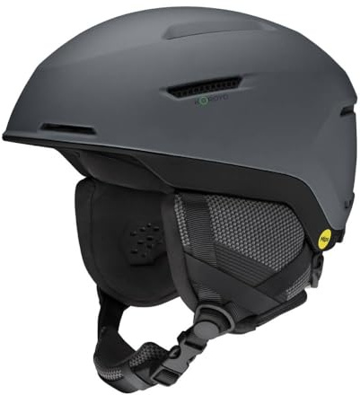 SMITH Unisex Altus MIPS Snow Sport Helmet - Matte Slate/Black | Medium