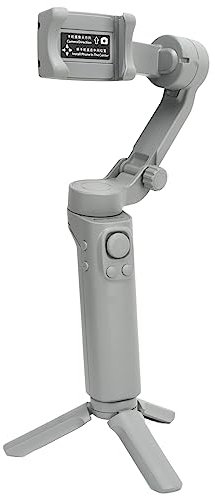 Stabilisateur de Cardan pour Smartphone, Stabilisateur de Téléphone Portable F5 3 Axes avec Trépied, Cardan de Téléphone Pliable à Tête Sphérique pour Android pour,