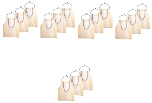 TOPBATHY Ddr Netzbeutel 15 Stk Zwiebelbeutel Mesh Knoblauch-netzbeutel Gemüsebeutel Für Die Küche Eiernetzbeutel Über Der Tür Hängende Tasche Mesh-gemüsebeutel Ingwer-hängetaschen Aufbewahrungstaschen