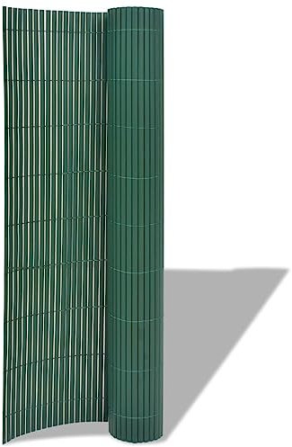 Staccionata Per Giardino Rete Per Gatti Balcone Recinzioni Giardino Esterno Recinto Per Cani Da Interno - Recinzione da Giardino a Doppio Lato in PVC 90x300 cm Verde per Cortile Giardino
