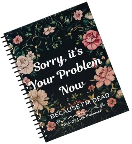 Planificador de fin de vida, cuaderno de información importante - Planificador de cuaderno de información para el final de la vida,Acuerdos finales guiados Binder de planificación funeraria para el