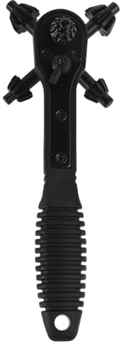 Amosfun 2pièces Clé De Mandrin à Cliquet Pour Perceuse Clé à Mandrin à Double Usage Outil De Serrage Pour De Perceuse Électrique