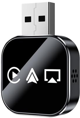 Adattatore Display Auto - Convertitore Plug And Play - Adattatore per Mirroring dello Schermo,Per Spostamenti Quotidiani Viaggi Lunghi Guida Urbana Navigazione Autostradale Streaming Musicale Chiamate