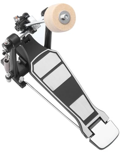 Pedal de Batería de Metal para Bombo, Respuesta Rápida
