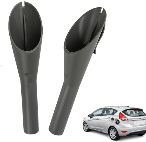 Bansusu 2Pcs Emergency Diesel Fuel Filler, Capless Plastic Funnel for Ford | Splash-Proof Design, Plastic Emergency Petrol Funnel, Portable Capless Diesel Funnel, For Ford vehicles, 1782177, 1833948
