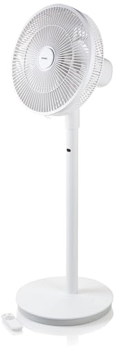 DOMO DO8149 2 i 1 stående fläkt Multi Blade – med aromfunktion – Ø 35 cm – 4 timmars timer – 90 °C svängfunktion – inklusive fjärrkontroll – vit
