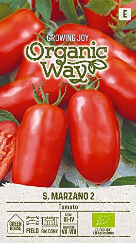 Organic Way | POMODORO SAN MARZANO 2 semi | Semi di ortaggi | 1 confezione