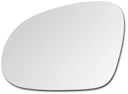 Ersatzspiegelglas Spiegelglas zum Kleben Außenspiegel Links Sphärisch Konvex passend für VW GOLF V 2003-2008