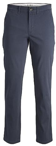 Jack & Jones Junior Boys JPSTMARCO JJDAVE AKM NOOS JNR Chino Pants, Navy Blazer, 158