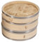 Bamboo Steamer 21CM, Two-Tier Food Dim Sum Steamer with Lid, Great for Asian Cooking, Buns, Dumplings, Vegetables, Fish