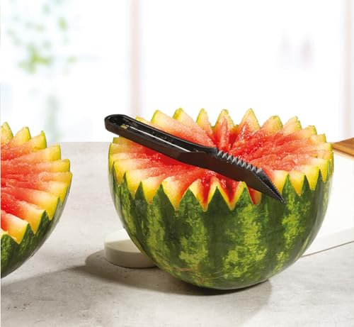 V Cutter & Spiral Cutter Tool Combo. Potato Spiral Cutter, Fruit & Veg Decorative Cutter