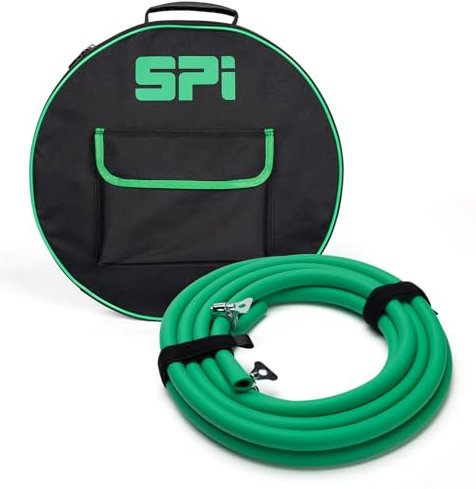 SPI 5M Drain Down Hose with Hose Bag - SPI Drain Down Hose Kit, 5-Meter Pipe with 2 Hook and Loop Storage Straps, 2 Clamps, with Anti-Kink Technology All Supplied with The Bag