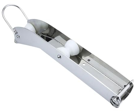 Ronyme Barco Boquero Anchor Roller Acero Inoxidable Práctico Servicio Pesado Fácilmente Instalación de Accesorios de Soporte de Soporte Rodillo de Anclaje