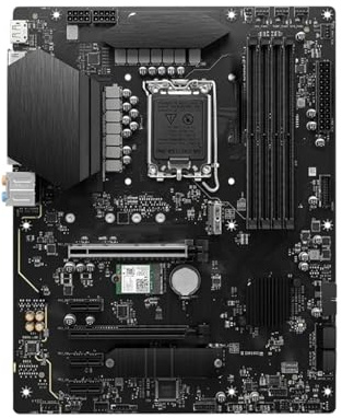 Placa Madre Placa Base Fit For MSI Z790 con zócalo LGA 1700, Compatible procesadores Intel Core de 14.ª, 13. y 12. generación, CPU i5-12400F, DDR5, HDMI, M.2, NVME, ATX