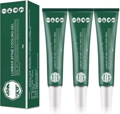 Lumbar Type Cold Compress Gel, Lumbar Spine Cooling Gel, Cold CompressGel for LumbarSpine for All Skin Types (3pcs)