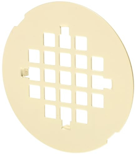 WOONEKY Copertura per Scarico Doccia Rotonda in Acciaio Inox Copripiletta per Piatto Doccia Filtro Rete Antigoccia Facile Installazione per Bagno e Piscina Griglia di Scarico Pavimento