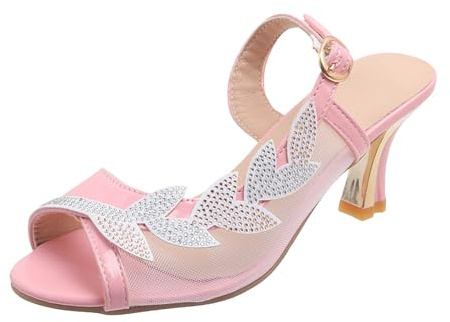 Sandali Donna Tacco Sandali Donna Con Tacco Comodi Pianta Larga Scarpe Decollete Nere Plateau Blu Raso Eleganti Elegante Décolleté Tacchi Oro A Spillo Numeri Piccoli Sandalo Basso 43 Alto Nero Fucsia