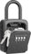 Diyife Key Safe, [Weatherproof] Portable Lock Box for Keys Outdoor with Removable Shackle, Hangable Combination Key Lock Box for Home Office Garage School Airbnb, Free of Installation