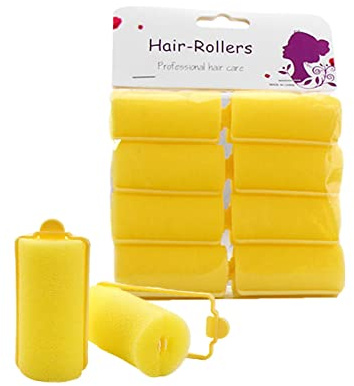 Rizadores para dormir - Cepillos para el cabello para mujer, esponja de espuma, rulos suaves para dormir | Rizadores de pelo de diferentes tamaños, esponja flexible para peinar el cabello, rulos para