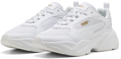 PUMA Sneakers Cassia 2.0 da Donna 42.5, White Gold