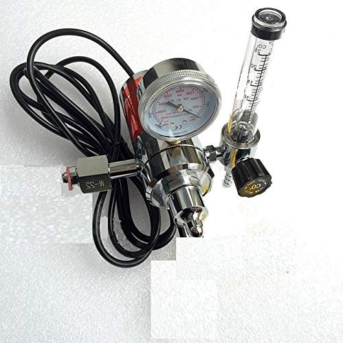 Druckmanometer beheizbar Druckminderer Manometer für Argon und CO² Schweißen